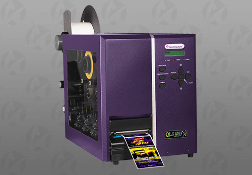 QLS-4100 Xe工业级彩色标签打印机,不干胶打印机,彩色条码打印机
