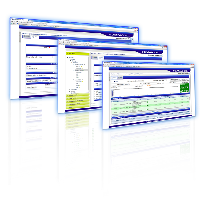 DATALOGIC WEBSENTINEL PLUS数据收集系统